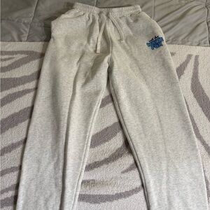 White Fox with love Gray Sweatpants- size XS Joggers